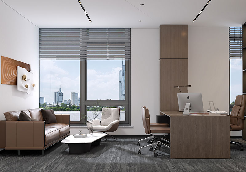 捷島辦公室裝修效果圖